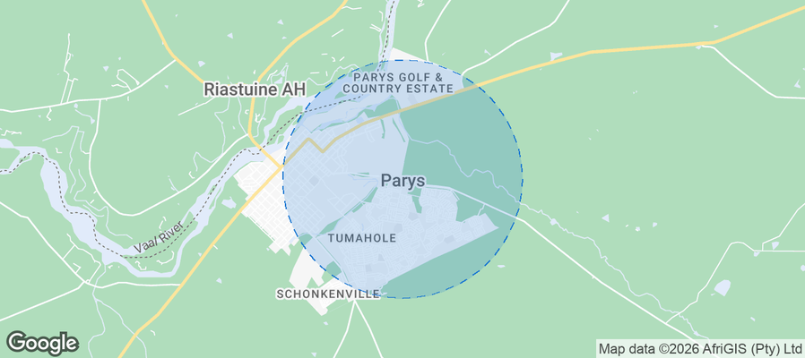 Parys Airbnb map